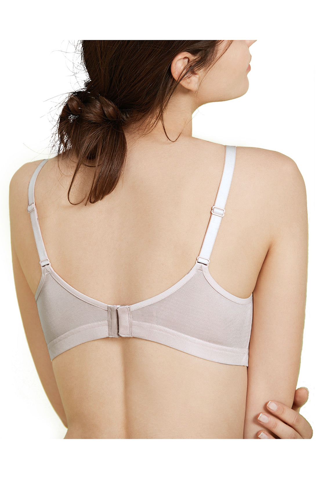 Oscar Rossa Wireless Padded ¾ Cup Silk Bra - OSCAR ROSSA