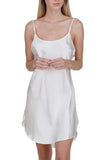 Women's 100% Silk Slip with Shirttail -OSCAR ROSSA