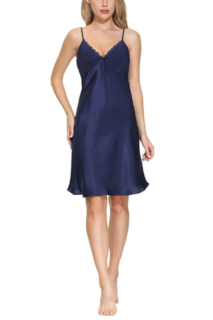 Women's 100%Silk Slip Charming Chest Design - OSCAR ROSSA