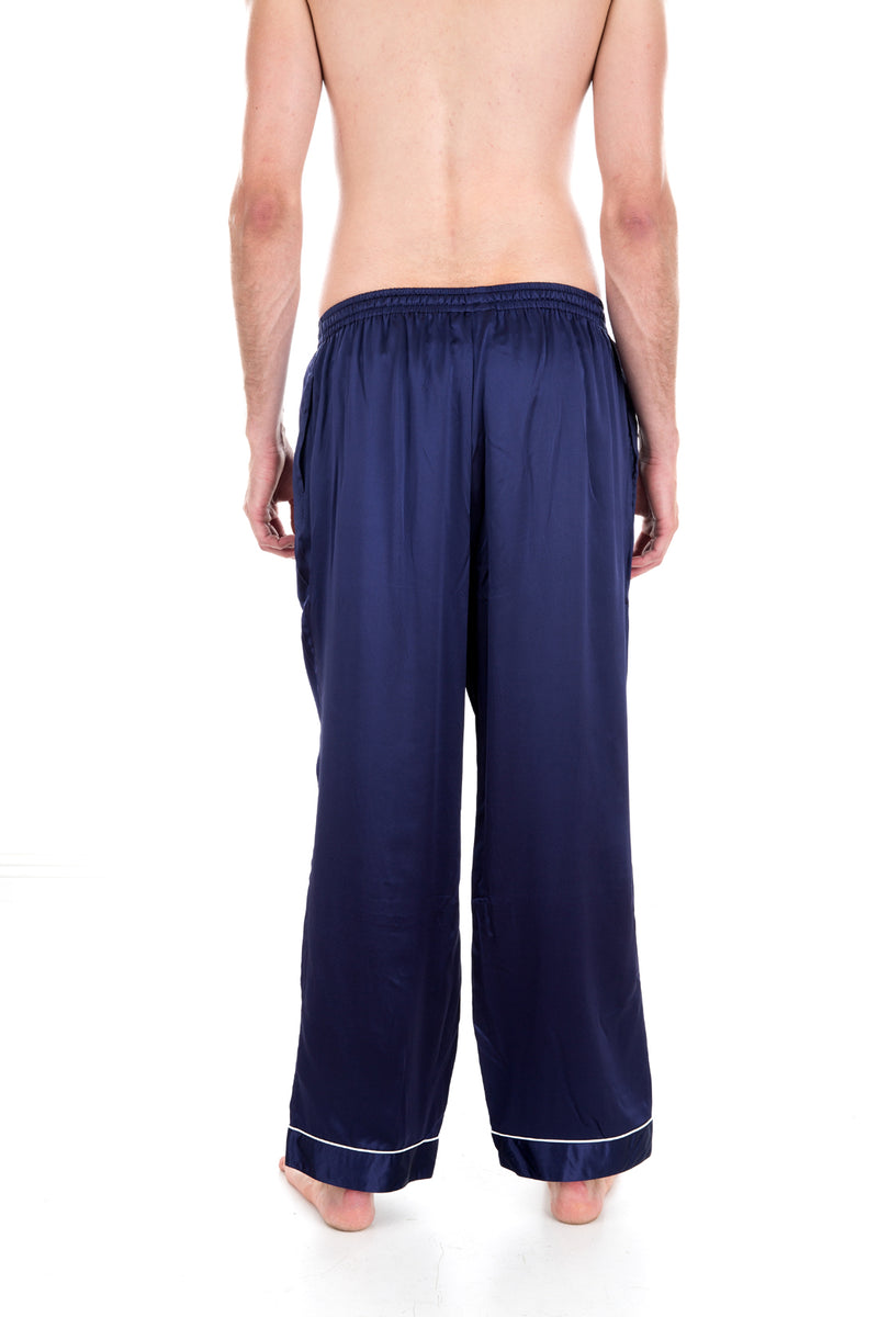 Oscar Rossa Men's Silk Sleepwear 100% Silk Pajama Pants - OSCAR ROSSA