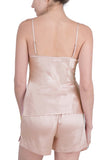 Women's 100% Silk Camisole and Short Set - OSCAR ROSSA