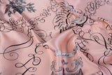 Oscar Rossa 35"x35" Large Square Printed 100% Silk Charmeuse Scarf