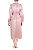 Women's Silk Sleepwear 100% Silk Long Robe - OSCAR ROSSA