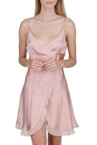 Women's 100% Silk Chemise with Sexy Front Slit - OSCAR ROSSA