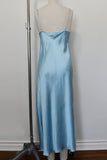 Women's Silk Sleepwear 100% Silk Full Slip, RS016S, Ocean Blue, M