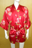 Unisex Silk Sleepwear 100% Silk Short Robe K2022 One Size