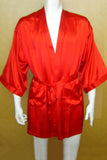 Unisex Silk Sleepwear 100% Silk Short Robe K2022 One Size