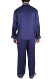 Men's Silk Sleepwear 100% Silk Pajamas Set -OSCAR ROSSA