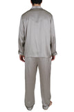 Men's Silk Sleepwear 100% Silk Pajamas Set -OSCAR ROSSA