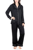 Oscar Rossa Women's Luxury Mulberry Silk Sleepwear 100% Silk Pajamas Set - OSCAR ROSSA