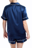 Women's 100% Silk Short Pajamas Set - OSCAR ROSSA