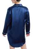 Women's Silk Sleepwear 100% Silk Sleepshirt -OSCAR ROSSA