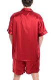 Men's 100% Silk Short Pajamas Set -OSCAR ROSSA