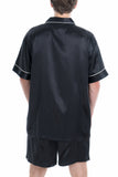 Men's 100% Silk Short Pajamas Set -OSCAR ROSSA