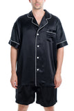 Men's 100% Silk Short Pajamas Set -OSCAR ROSSA