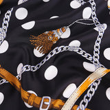 Oscar Rossa 100% Silk Scarf with Hand-Rolled Edges, approximate 34"x34" to 35"x35" Large Square Printed Mulberry Silk Twill Scarf - OSCAR ROSSA