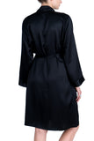 Women's Silk Sleepwear 100% Silk Robe -OSCAR ROSSA