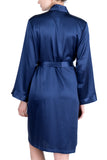 Women's Silk Sleepwear 100% Silk Robe -OSCAR ROSSA