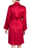 Women's Silk Sleepwear 100% Silk Robe -OSCAR ROSSA