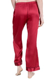 Women's Silk Sleepwear 100% Silk Pajama Pants -OSCAR ROSSA
