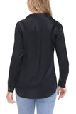 Women's Silk Blouse 100% Silk Long Sleeves Shirt - OSCAR ROSSA