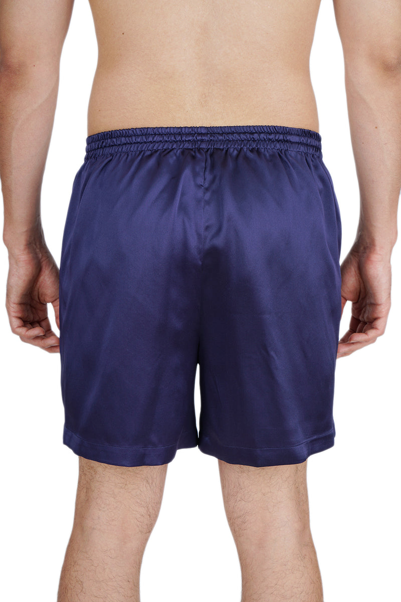 Oscar Rossa 100% Silk Sleepwear Men's Silk Boxer - OSCAR ROSSA