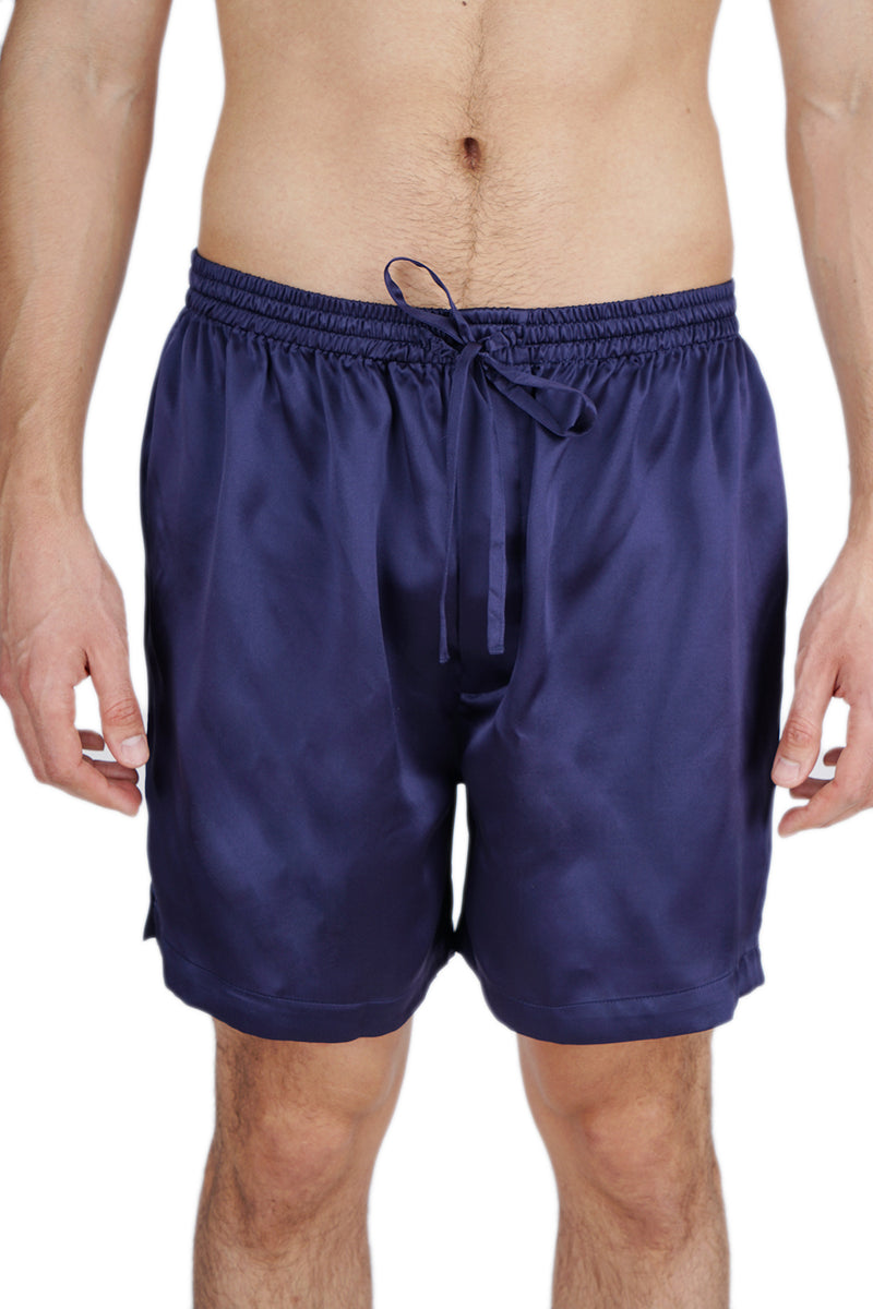 Oscar Rossa 100% Silk Sleepwear Men's Silk Boxer - OSCAR ROSSA